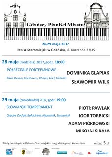 Piano Festival in Gdansk | GDAŃSCY PIANIŚCI MIASTU